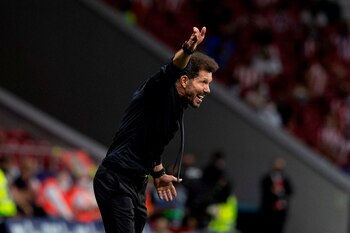 El entrenador del Atlético de