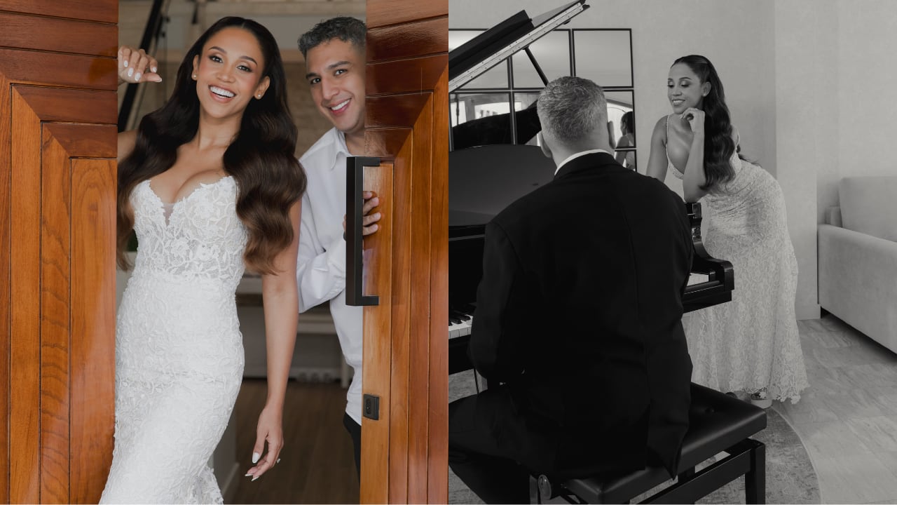 Ricardo Mendoza reconoció que la boda con Katya Mosquera lo sobrepasó por la intensidad de las emociones.