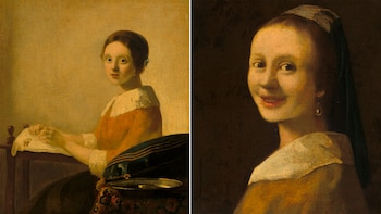 "La encajera" y "La joven