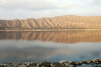 Lago Alchichica en Puebla (Foto: