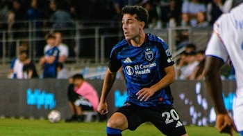 Nick Fernández, de momento, intercala entre el SJ Earthquakes II y SJ Earthquakes de MLS. - Crédito: Difusión