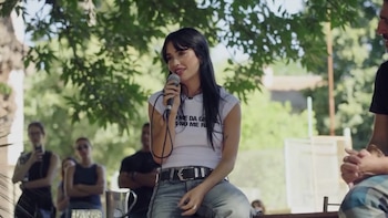 Lali se quebró hasta las