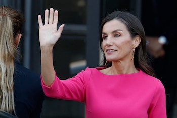 La reina Letizia en la inauguración de la XVII Conferencia Iberoamericana de Ministras y Ministros de Salud. (EFE/ Chema Moya)