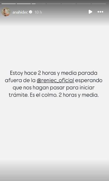 Anahí de Cárdenas molesta con