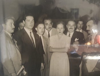Otra imagen con Eva Perón: