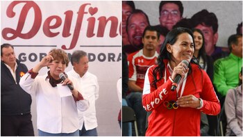 Alejandra del Moral y Delfina