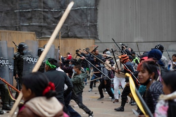 Bogotá se vio sacudida por