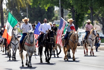 La ciudad californiana de Compton posee una densa comunidad hispana con más del 72% de su población (REUTERS/Jill Connelly)
