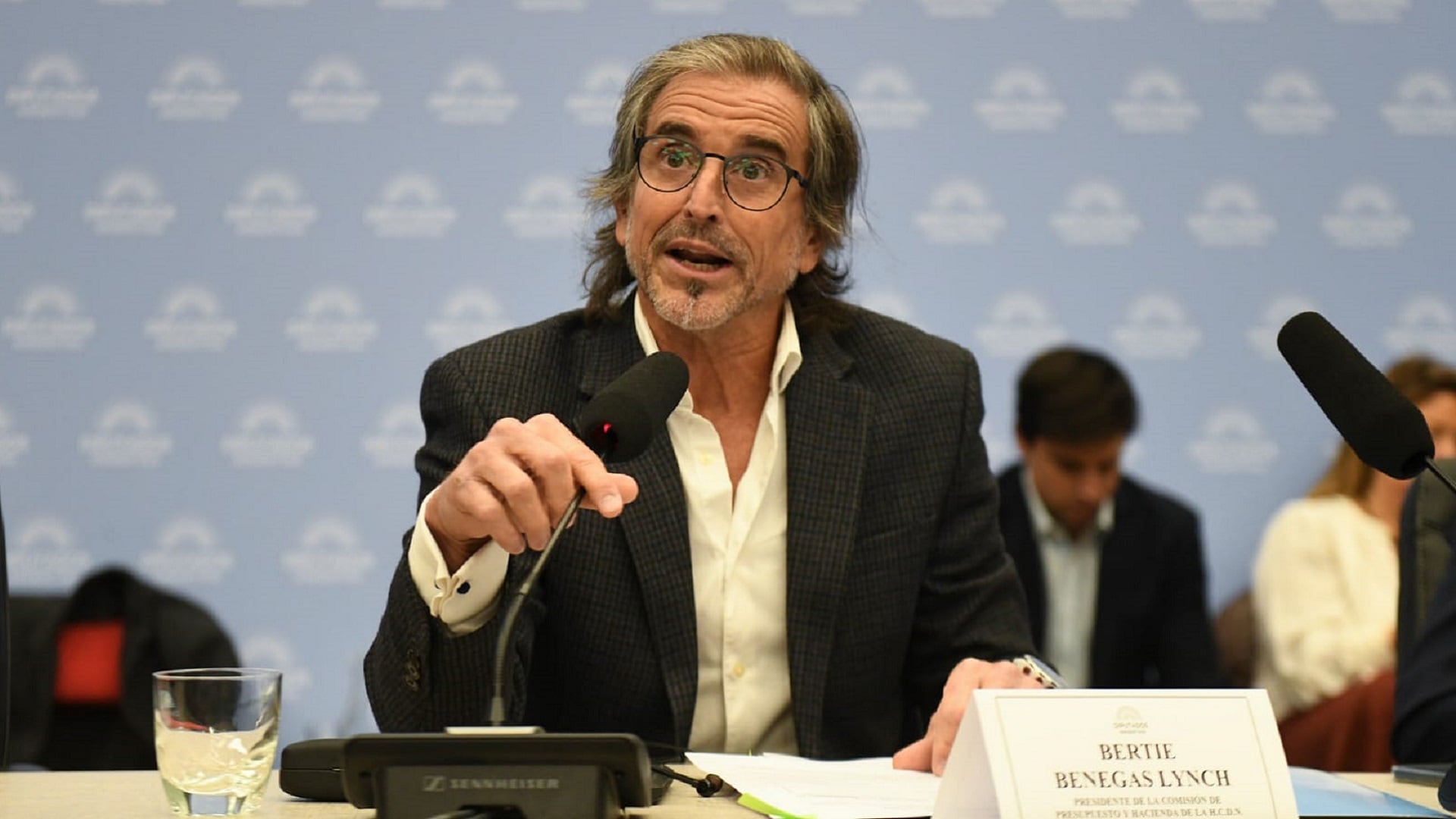 Bertie Benegas Lynch, presidente de la comisión de Presupuesto