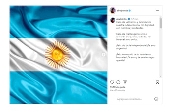 El posteo de Abel Pintos