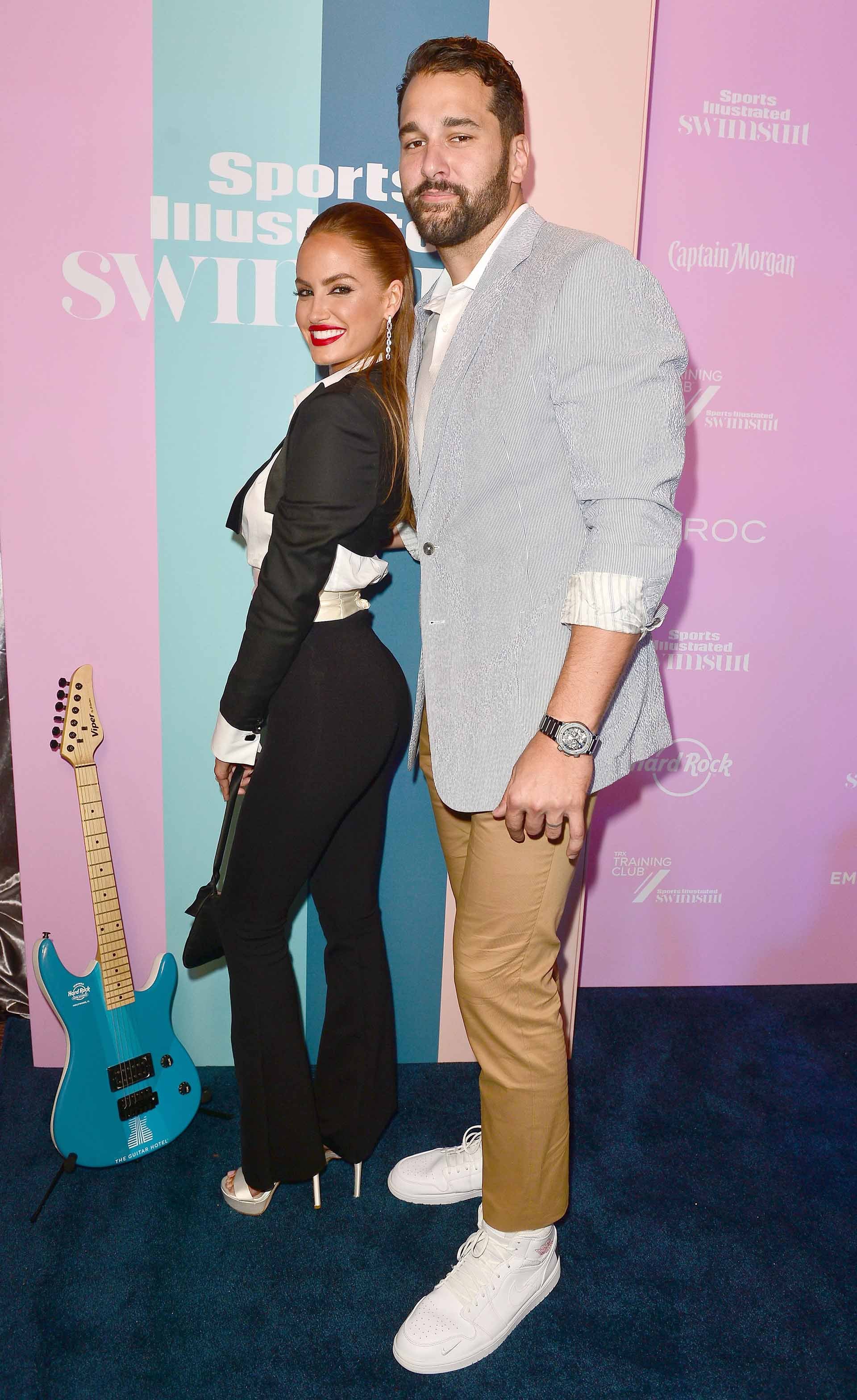 Matt Kalil y su ex esposa Haley Baylee (The Grosby Group)