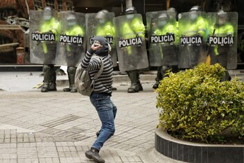 Disturbios se presentaron a las