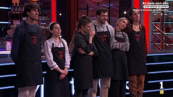 Javier, Gema, Camilla, Chambo, Paloma y Maggie, concursantes de Masterchef14