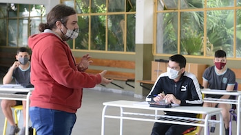 También volvieron a las aulas