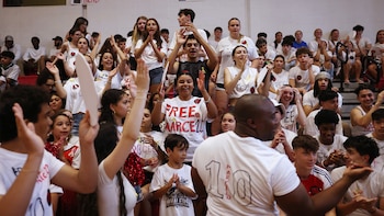 La familia de un estudiante