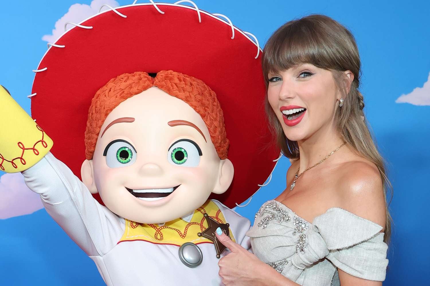 Taylor Swift en la premiere de la película