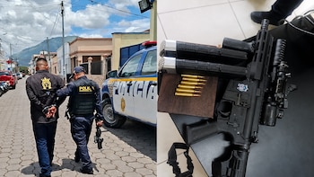 La Policía Nacional Civil de Guatemala detuvo el sábado a un hombre armado durante un desfile hípico en Jalapa