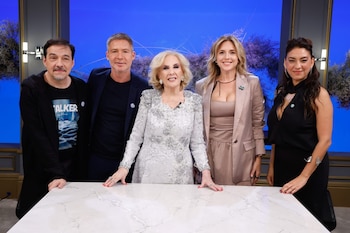 Los invitados de Mirtha Legrand para una nueva mesaza