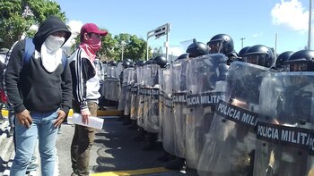 Los normalistas arribaron a la