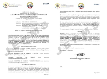 El juez determinó que no