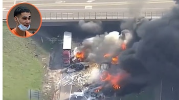 Niegan la libertad condicional a Rogel Aguilera, el camionero que provocó un trágico accidente y recibió una pena inicial de 110 años
