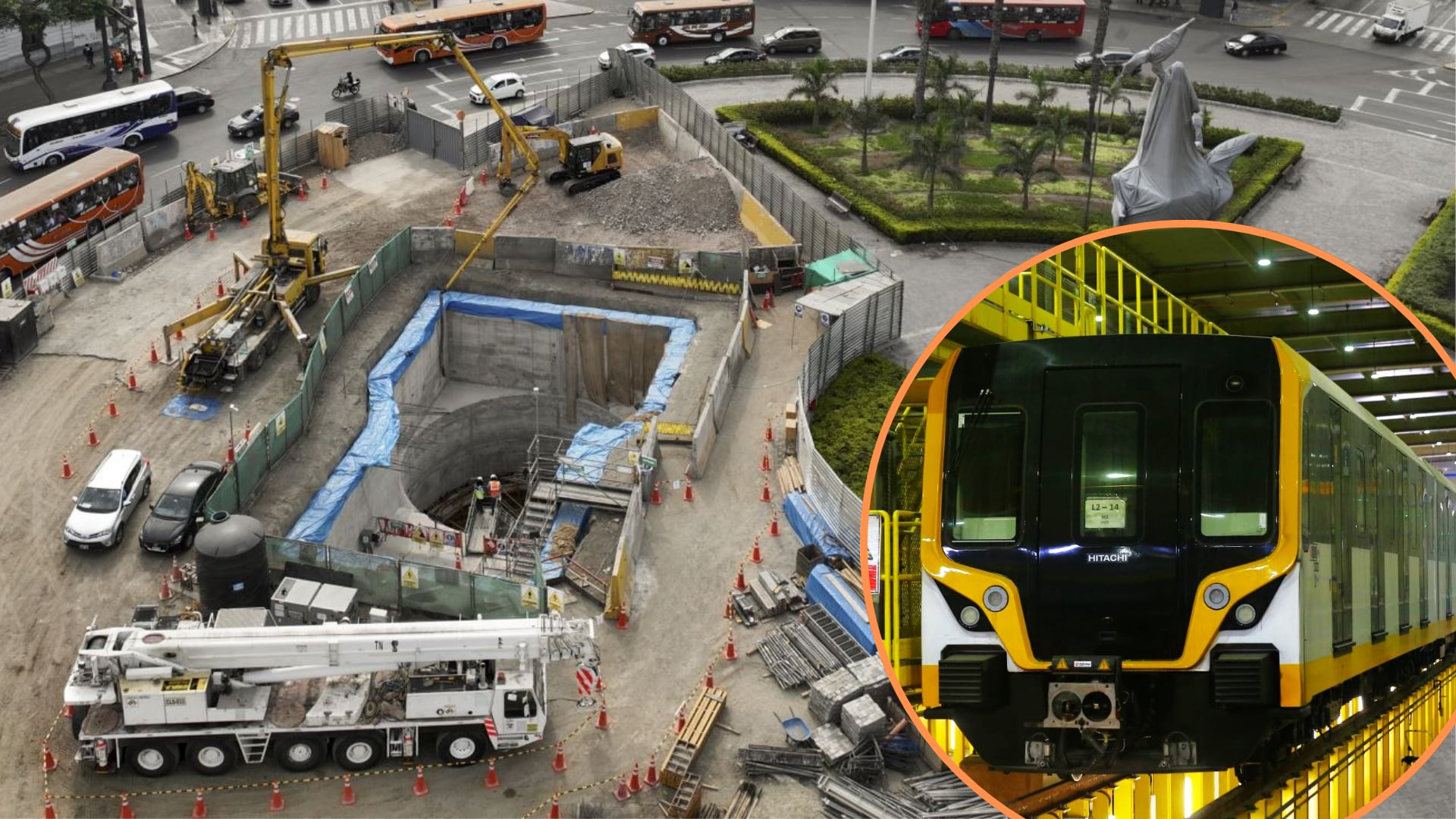Estación Central de la Línea 2: Así serán los tres niveles subterráneos y su conexión con el Metropolitano