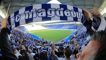 FC Magdeburg fue uno de los cinco mejores clubes del fútbol de Alemania Oriental. - Crédito: AFP