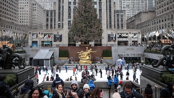 La pista de hielo del