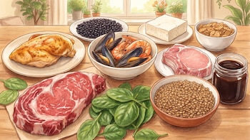 11 alimentos que ayudan a aumentar los niveles de ferritina y mejorar las reservas de hierro en el organismo