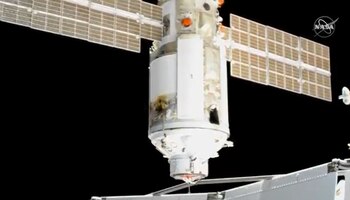 Imagen de archivo del módulo ruso
NASA TV