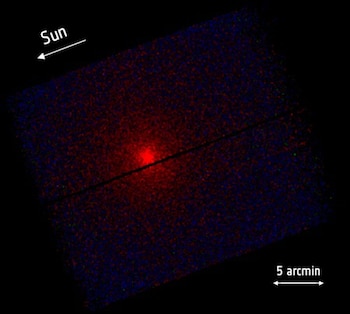 La ESA capta al cometa