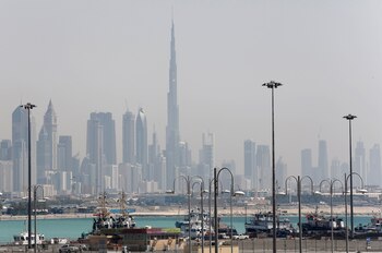 El horizonte se ve con