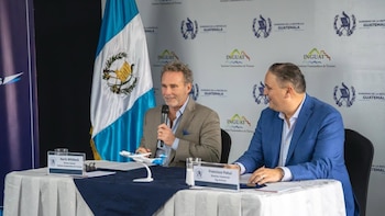 Inauguraron una ruta aérea entre Guatemala y San Salvador con cuatro frecuencias semanales (Foto cortesía INGUAT)
