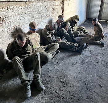 Los prisioneros de guerra expresaron