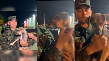 Soldado del Ejército adoptó un