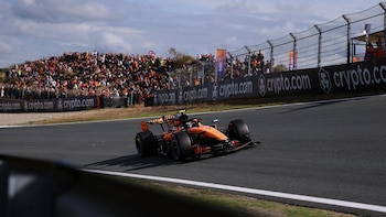 CORR. El inglés Lando Norris logra la 'pole' de Zandvoort bajo el chispeo final