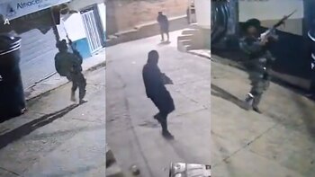 Polémica por hombres armados que