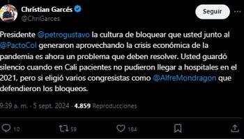 Representante a la Cámara criticó