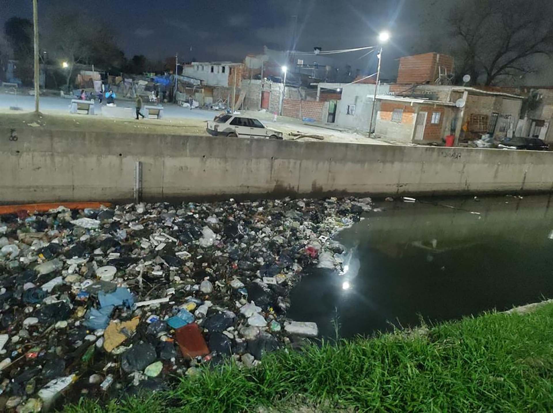 El arroyo donde apareció el cuerpo