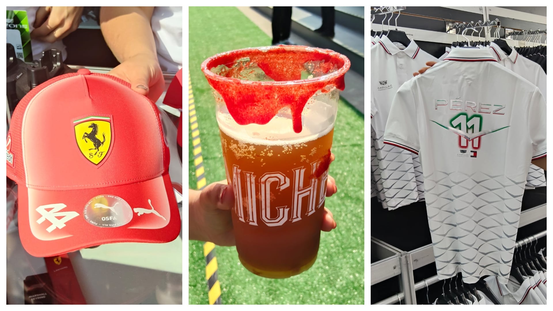 Playeras, gorras, bebidas y cócteles: la guía de precios del Gran Premio de México 2026