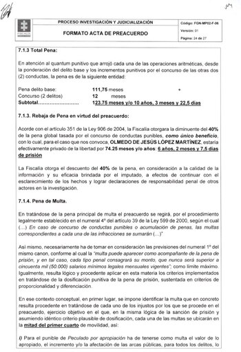 Así presentó la Fiscalía el