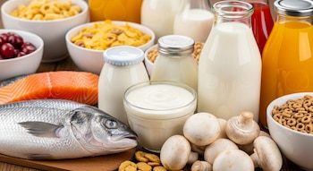 Fuentes de vitamina D incluyen