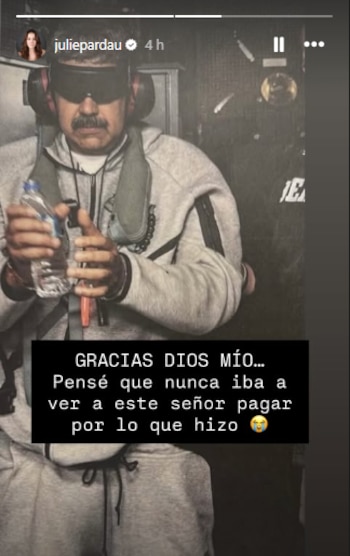 Juliette Pardau compartió la emoción