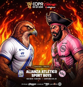 Sport Boys visitará a Alianza Atlético en Sullana en el duelo de vuelta por las semifinales de la Copa de la Liga 2026.