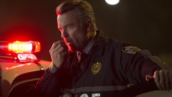 Sam Neill em 'O Passageiro'.