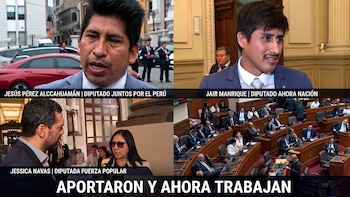Diputados y senadores contrataron a sus aportantes de campaña con sueldos que llegan hasta más de S/14 mil
