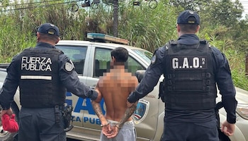 Detuvieron a Ordoñez en San Carlos por una amenaza de muerte contra la presidenta Laura Fernández Delgado en Costa Rica. (imagen de cortesía)