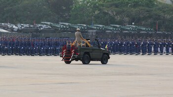Il leader della giunta birmana