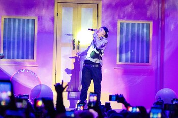 Dillom fue el único invitado