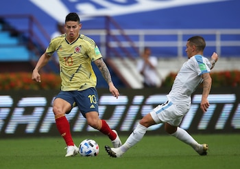 James Rodríguez, en la derrota